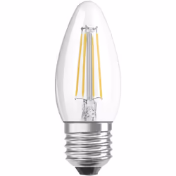 Lampesdirect ® est le grossiste de Ampoules LED | Chez Lampesdirect, le "Ledvance Classic LED E27 Bougie Filament Claire 4W 4 ...