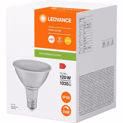 LED lampe à réflecteur PAR38 15,2W E27 1.035lm 2700K 30° dim Hauteur 13.4 cm Mélange de matériaux Glas Poids 300 g Diamètre 1 ...