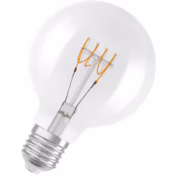 Ampoule LED dimmables, édition vintage. Propriétés du produit: Ampoule LED pour tension secteur. Ampoule en verre. Durée de v ...