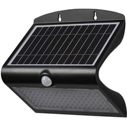 Ledvance - Projecteur à capteur solaire endura, noir, 8W, 850lm