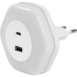 Ledvance - Veilleuse enfichable lunetta hexagon, 5W, 5lm