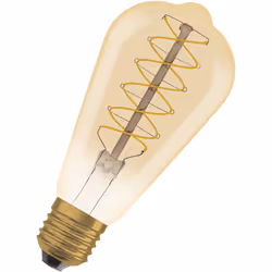 Dimmable LED lamps, vintage edition, classic Edison bulb shape slim filament - style LED technology. Caractéristiques produit ...