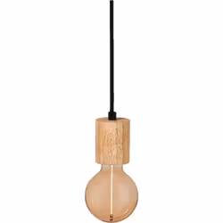 Ledvance - Suspension Vintage 1906® cylindre E27, bois