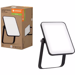 enquête Puissance= 10 W Flux lumineux total= 900 lm Couleur d'éclairage= 4000 K blanc froid traits Projecteur de sol essentie ...