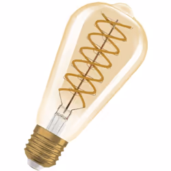 Lampesdirect ® est le grossiste de Ampoules LED | Chez Lampesdirect, le "Osram Vintage 1906 LED E27 Edison Filament Dorée 8.8 ...