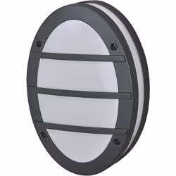 Appliques avec boîtier gris foncé en aluminium moulé sous pression, indice de protection IP65, diffuseur mat et douille E27.  ...