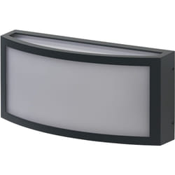 Endura classic cuadra Applique extérieure, E27, gris foncé, aluminium, installation rapide, diffuseur mat, IP65, idéale pour l'extérieur. - Ledvance