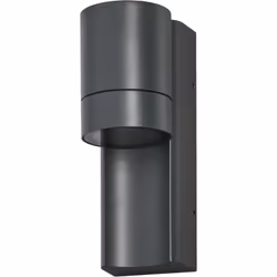 Appliques avec boîtier gris foncé en aluminium moulé sous pression, indice de protection IP65, diffuseur mat et douille G10.  ...