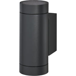 LEDVANCE ENDURA CLASSIC ITYS W Applique extérieure, GU10, gris foncé, aluminium, installation facile, diffuseur en verre ou PMMA, IP65, éclairage