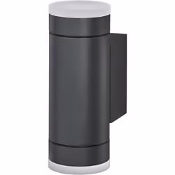 Appliques avec boîtier gris foncé en aluminium moulé sous pression, indice de protection IP65, diffuseur mat et douille G10.  ...