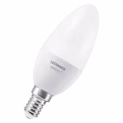 LEDVANCE SMART+ MATTER Classic, 4,9 W, 0,5 W, E14, 470 lm, 20000 h, Multi, Blanc