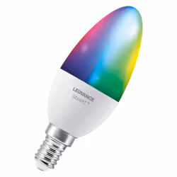 LEDVANCE SMART+ MATTER Classic ampoule LED Multi, Blanc 6500 K 4,9 W E14 F