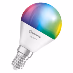 LEDVANCE SMART+ MATTER Classic ampoule LED Multi, Blanc 6500 K 4,9 W E14 E