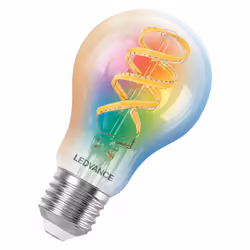 LEDVANCE SMART+ MATTER Filament, 4,8 W, 0,5 W, E27, 470 lm, 15000 h, Multi, Blanc