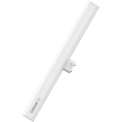 LEDinestra en forme de tige en plastique dépoli, culot S14d, variable, lumière blanc chaud de 2700 k, 30 cm de long, 3 w, 275 lm, excellent rendu des