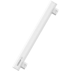 LEDinestra en forme de tige en plastique dépoli, culot S14s, variable, lumière blanc chaud de 2700 k, 30 cm de long, 3 w, 275 lm, excellent rendu des