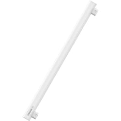 LEDinestra en forme de tige en plastique dépoli, culot S14s, variable, lumière blanc chaud de 2700 k, 50 cm de long, 4,7 w, 470 lm, excellent rendu