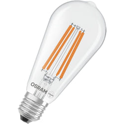 4099854235634 led cee a (a - g) E27 forme de cône 3.8 w = 60 w blanc chaud (ø x h) 64 mm x 64 mm 1 pc(s) A900273 - Osram