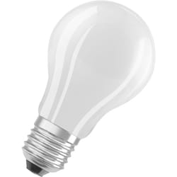 OSRAM LED Superstar Classic A 40 en forme d'ampouclassique en verre dépoli, 2,2 W, 470 lm,E27, 2700 K pour une lumière blanc chaud, EEK A, diamètre