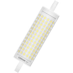 Led Line avec filament, corps de en plastique transparent, 20 w, culot R7s Retrofit, eek d, 3000 lm, lumière blanc chaud 3000 k pour l'éclairage