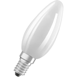 Osram - led Superstar Classic b 40 en forme de mini bougie classique en verre dépoli, 2,2 w, 470 lm,E14, 2700 k pour lumière blanc chaud, eek a,