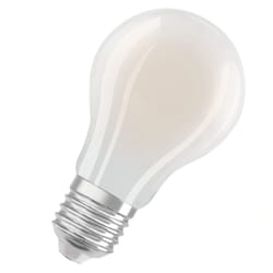 OSRAM de classe énergétique en forme d'ampouclassique, 2,2 W / 470 lm, EEK A, lumière blanc froid (4000 K), CRI 80, en verre transparent sans plomb,