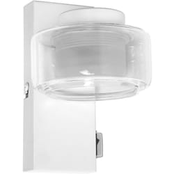 Ledvance - orbis Flame applique et avec led, blanc, 5,5W, 350lm, 3000/4000K,(blanc froid et blanc chaud), protection IP44 contre les corps étrangers
