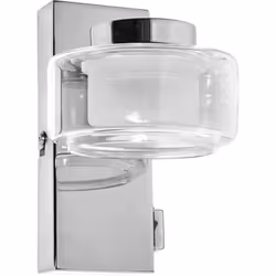 Ledvance - orbis Flame applique et avec led, chrome, 5,5W, 350lm, 3000/4000K,(blanc froid et blanc chaud), protection IP44 contre les corps étrangers