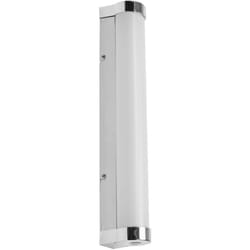 Ledvance - orbis Tube miroir/applique muraavec led, verre dépoli/chrome, 9W, 900lm, dimmable, 3000/4000K, diamètre 40cm, protection IP44 contre les