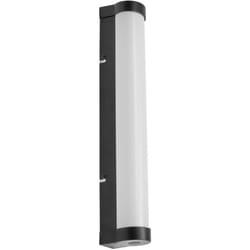 Ledvance - orbis Tube miroir/applique muraavec led, verre dépoli/noir, 9W, 820lm, dimmable, 3000/4000K, diamètre 40cm, protection IP44 contre les