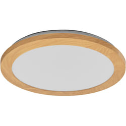 Ledvance - orbis Disc applique/avec led, décor bois, 22W, 1800lm, 3000/4000K, réglabvia interrupteur mural avec Click cct, diamètre 30cm, protection
