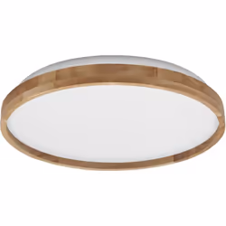 Plafonnier LED avec anneau en bois. Caractéristiques du produit: Type de protection : IP20. Durée de vie : jusqu'à 30 000 h.  ...