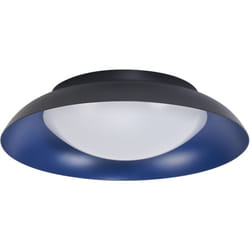 Ledvance - led Orbis Plate, noir-bleu, 19W, 1000lm, 3000K, 310mm, blanc chaud convivial 830, dimmabsur 3 niveaux par coup de pied, protection IP20,