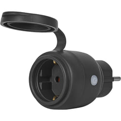 Ledvance - smart+ ZigBee Outdoor Plug, prise extérieure compacte, rend les appareils conventionnels intelligents, contrôlable via Alexa, Google Home