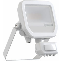 Projecteur led aluminium blanc 8W 1200LM 100D - 840 blanc froid IP65 - détecteur de mouvement et de lumière - symétri - Ledvance