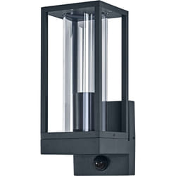 Endura classic frame Wall Sensor E27 IP54 Dark Grey