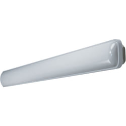 Réglette étanche Submarine résistante à l'humidité, grise, 0,6M, 18W, 4000K, IP65, étanche à la poussière et les projections d'eau, boîtier en