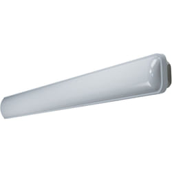 Réglette étanche Submarine, grise, 1,2M, 36W, 4000K, IP65, boîtier en polycarbonate, installation sans outil, 3000 lm, étanche à la poussière et aux