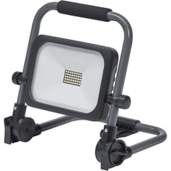 Osram - Projecteur de travail led val bat, gris foncé/noir, 20W, 2000lm, blanc froid, alimenté par batterie, fonction de charge usb grâce à la banque d'alimentation intégrée, portable, IP54, 6500K.