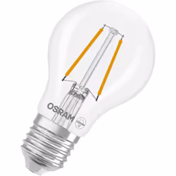 L'ampoule LED OSRAM Superstar A25 à filament est dimmable et allie une forme classique à la technologie LED moderne. Avec 1,8 ...