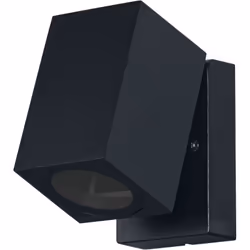 Outdoor Endura Classic Cube avec douille GU10. Caractéristiques du produit: Corps en fonte d'aluminium. Tête de luminaire rég ...