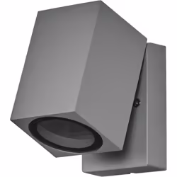 Outdoor Endura Classic Cube avec douille GU10. Caractéristiques du produit: Corps en fonte d'aluminium. Tête de luminaire rég ...