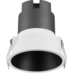 Spot encastrable spot twist, noir, 10 w, 800 lm, 830 w, diamètre 93 mm, couleur de lumière blanc chaud, jusqu'à 90 % d'économies d'énergie par