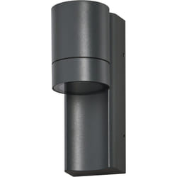 Luminaire extérieur endura classic isidor w, applique murale, GU10, gris foncé, aluminium, installation facile et rapide, diffuseur dépoli, classe de