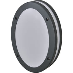 Luminaire extérieur endura classic orbi w, applique murale, E27, gris foncé, aluminium, installation facile et rapide, diffuseur dépoli, classe de