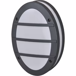 Appliques avec boîtier en aluminium gris foncé, protection IP65, diffuseur dépoli et douille E27. Caractéristiques du produit ...