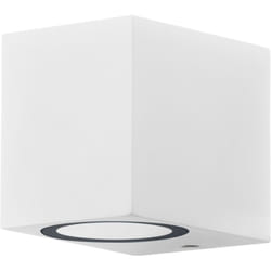Osram - Applique d'extérieur endura Classic Square Down, blanche, culot GU10 (max 35W), peut être équipée d'une lampe normale ou intelligente, types