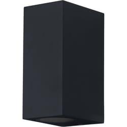 Osram - Applique d'extérieur endura Classic Square Updown, noir, culot GU10 (max 35W), peut être équipée d'une lampe normale ou intelligente, types