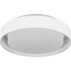 Plafonnier orbis madrid 290mm, blanc, culot E27, peut être équipé d'une ampoule connectée, haute qualité, design moderne, boîtier en métal, adapté à