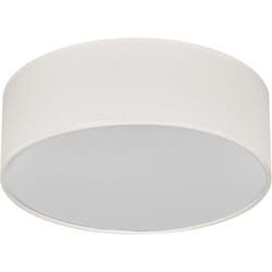 Plafonnier orbis paris 300mm, beige, culot E27, peut être équipé d'une ampoule connectée, de haute qualité, design moderne, avec abat-jour en tissu,